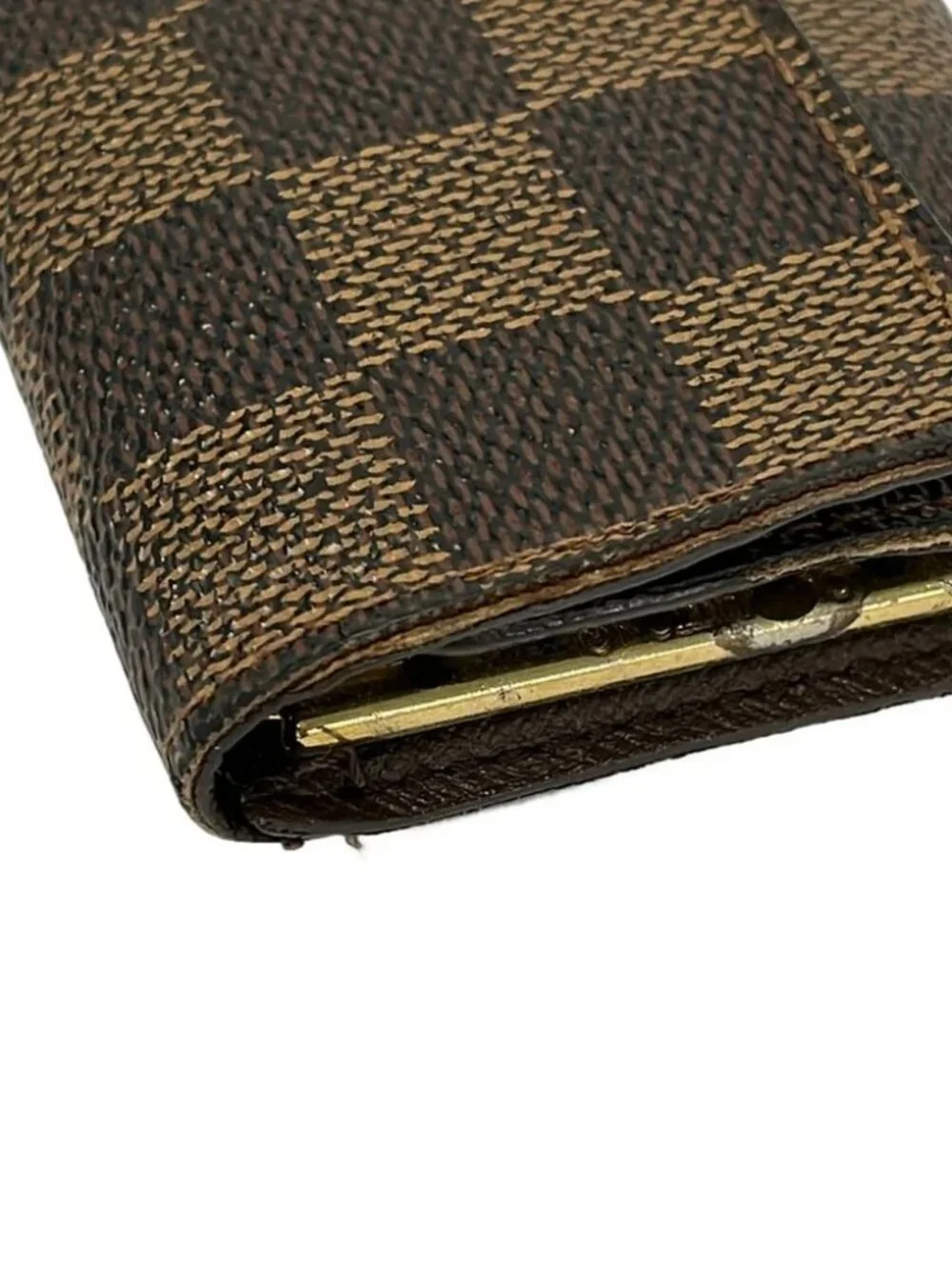 LOUIS VUITTON Multicles 6 N62630 Ebene Damier CT0094 Key Case Damier Canvas